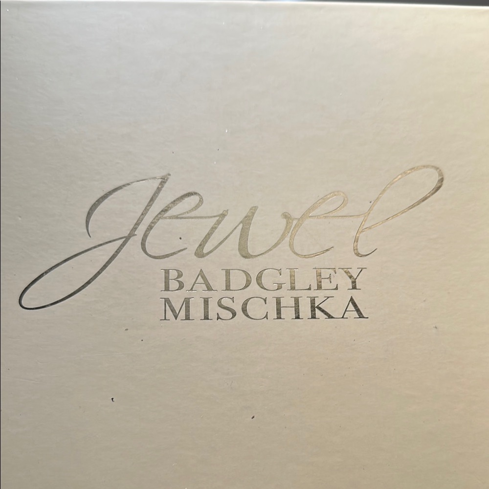 Dazzling and Elegant Silver Rhinestone
Heels . Brand - Jewel Badgley Mischka - Picture 8 of 8